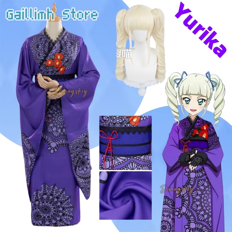 Cosplay Prop Patterns - アイカツ！ 優里香 トウドウ 浴衣 着物 コスプレ衣装