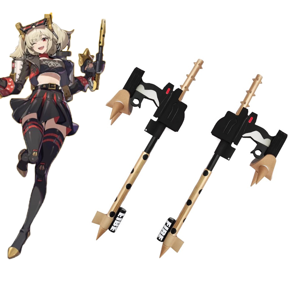 Burnice Cosplay Prop - ゲーム バーニス・ホワイト ゼンレス・ゾーン・ゼロ アームウェポンズ コスプレ レプリカ