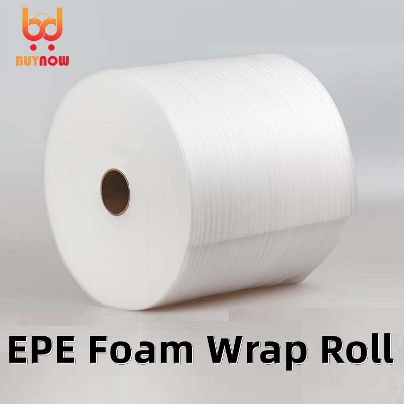 Eva Foam Sheet - 幅30cm/40cm/50cm/100cmのEPEパールコットン耐衝撃・耐破壊フォームラップシート、梱包・配送用、白色、厚さ1mm