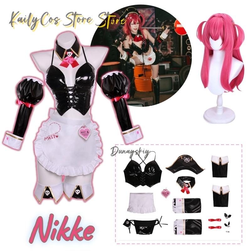 Cosplay Floating Prop - アニメゲーム ニッケ：勝利の女神 マスト コスプレ衣装 セクシー Y2K
