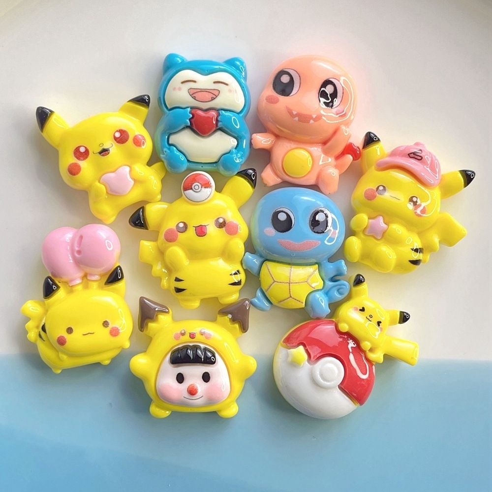 Cosplay Prop Diy - 新しいDIYクラフト材料、漫画ポケモン用、樹脂製アクセサリー、カビゴン、ヒトカゲなどの小物など