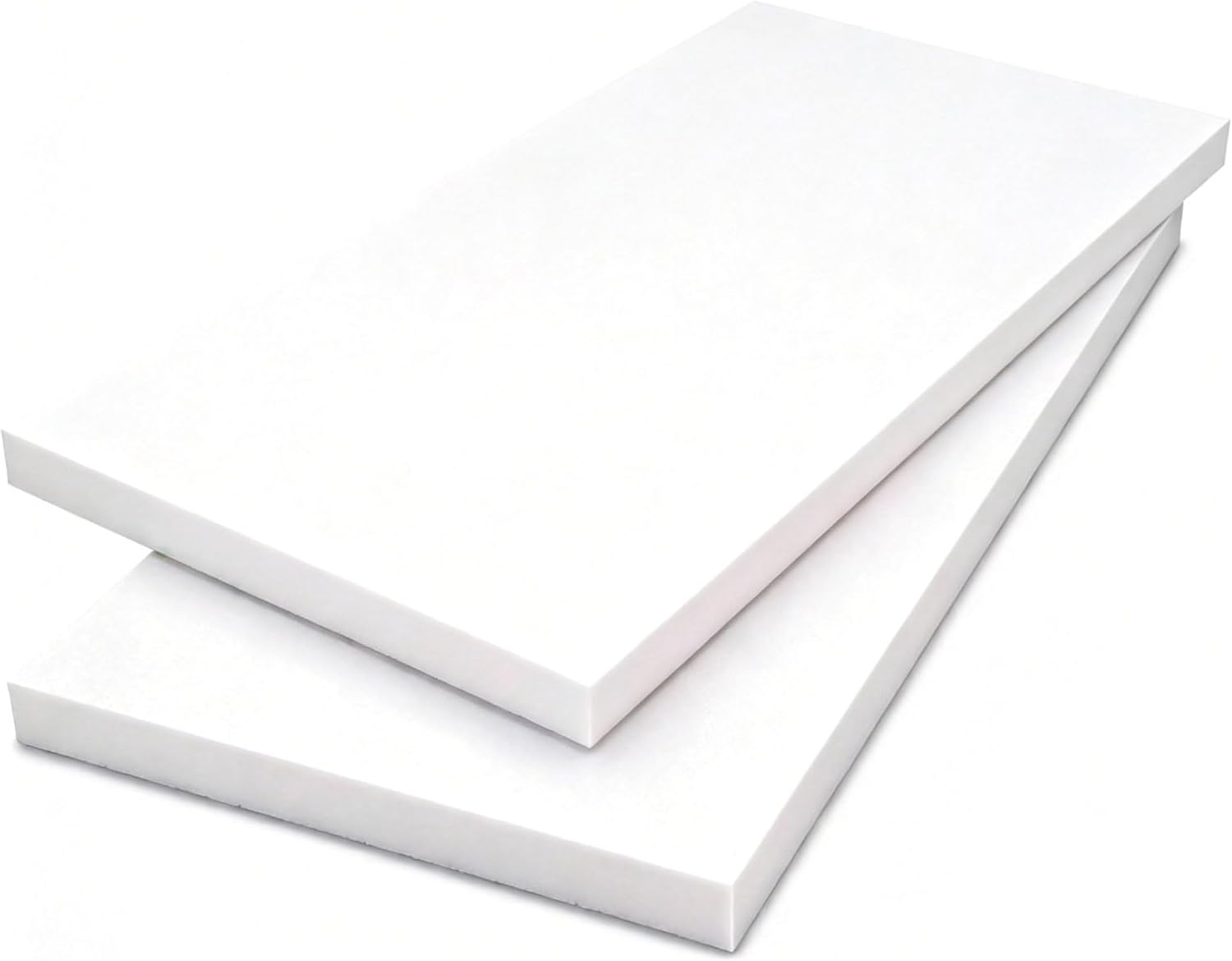 Cosplay Prop Foam Board - 高密度XPS大型フォームボード、2枚組、47x23.5x2インチ | ポリスチレン製クラフトフォームシート、硬くて形作りが簡単、DIYモデリングアートプロジェクト、コスプレ小道具製作、彫刻、断熱材
