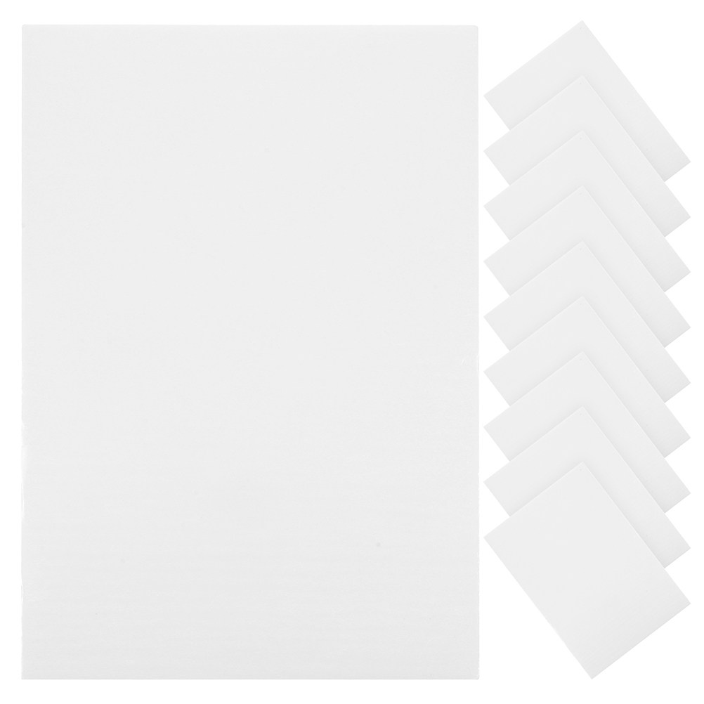 Cosplay Prop Foam Board - 20枚入りフォームボード 無地ポスターボード 厚手で軽量なフォームシート DIYクラフト 手彫り コスプレ小道具