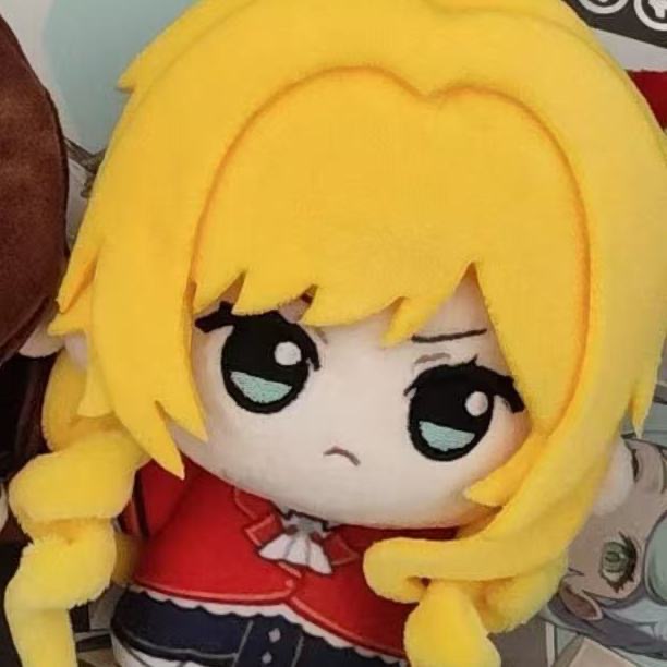 Prop Para Cosplay - 10 センチメートルアニメ私は悪役に恋していますクレア・フランソワぬいぐるみレイ・テイラー人形おもちゃキーホルダーペンダントぬいぐるみギフト