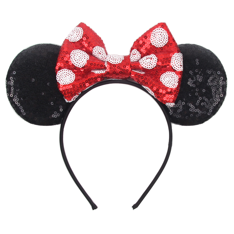 Cosplay Prop Bow - ディズニーミッキーマウス耳ヘッドハンド女の子大人かわいい漫画パーティー DIY コスプレヘアアクセサリースパンコール弓ヘアバンドおもちゃ