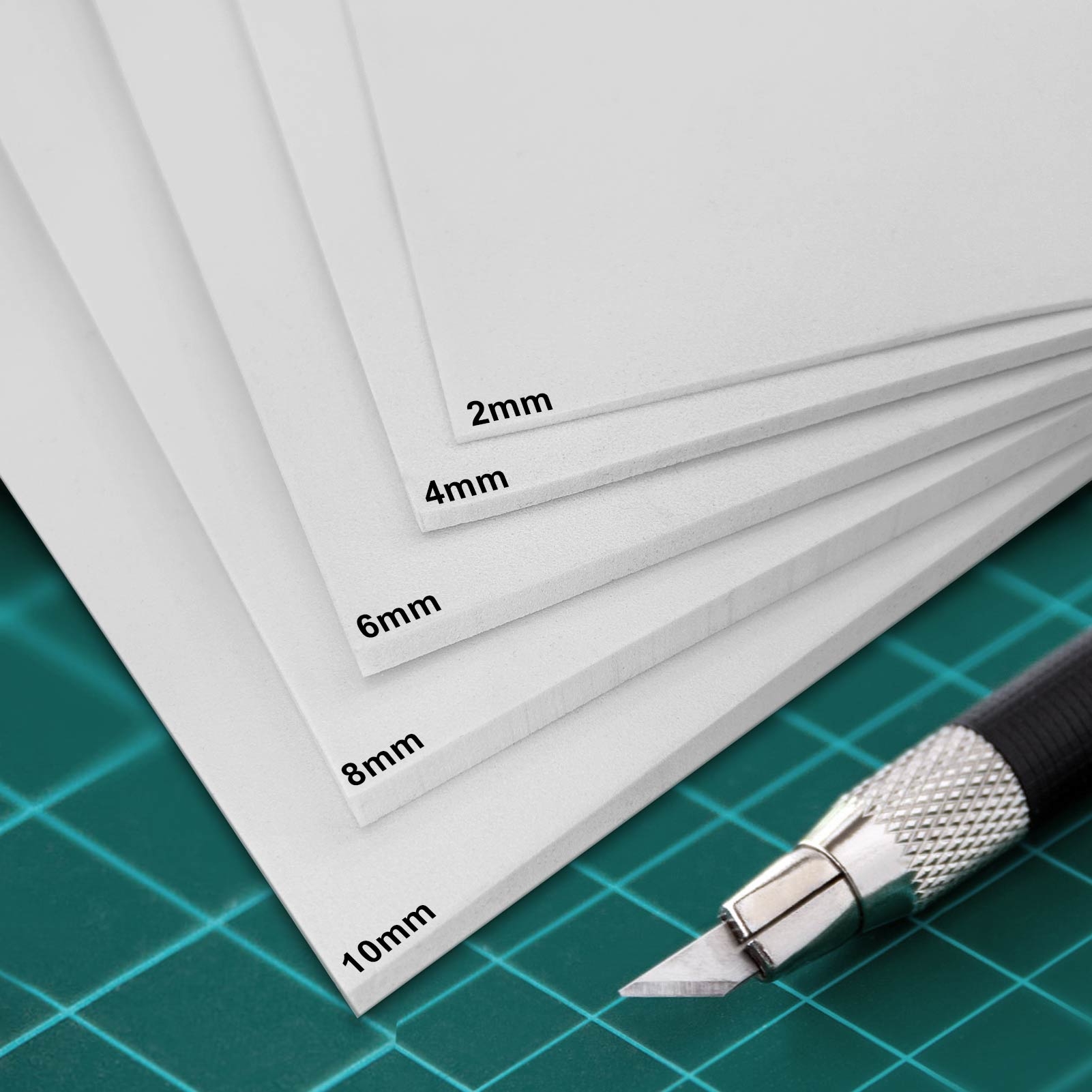 EVA フォームロール スポンジ紙 厚さ 2mm-10mm  - Craft Foam Roll のレビューと価格