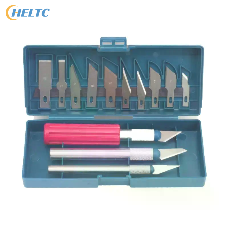 13ピース多機能カッター彫刻クラフトナイフセット、収納ケース - Craft Knife Set のレビューと価格