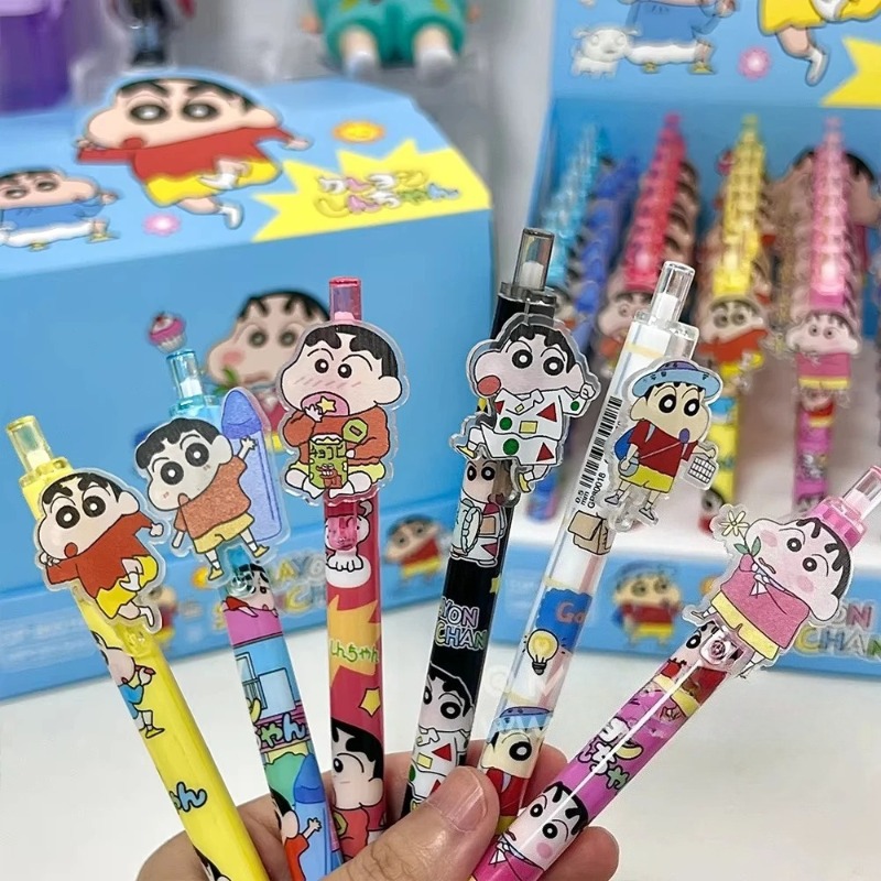クレヨンしんちゃん 6/48 個ポイントペン漫画インクゲルペ - Cosplay Floating Prop のレビューと価格