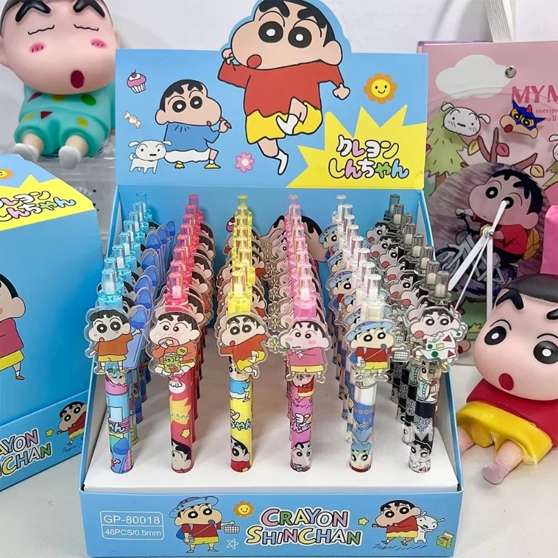 クレヨンしんちゃん 6/48 個ポイントペン漫画インクゲルペ - Cosplay Floating Prop のレビューと価格