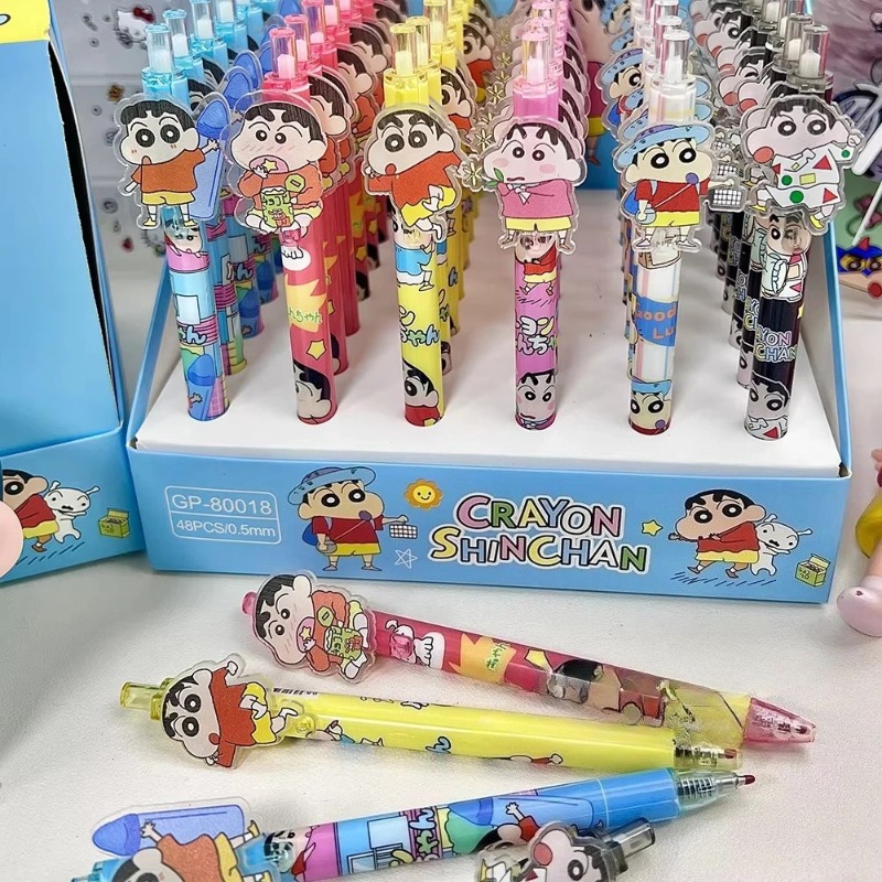 クレヨンしんちゃん 6/48 個ポイントペン漫画インクゲルペ - Cosplay Floating Prop のレビューと価格
