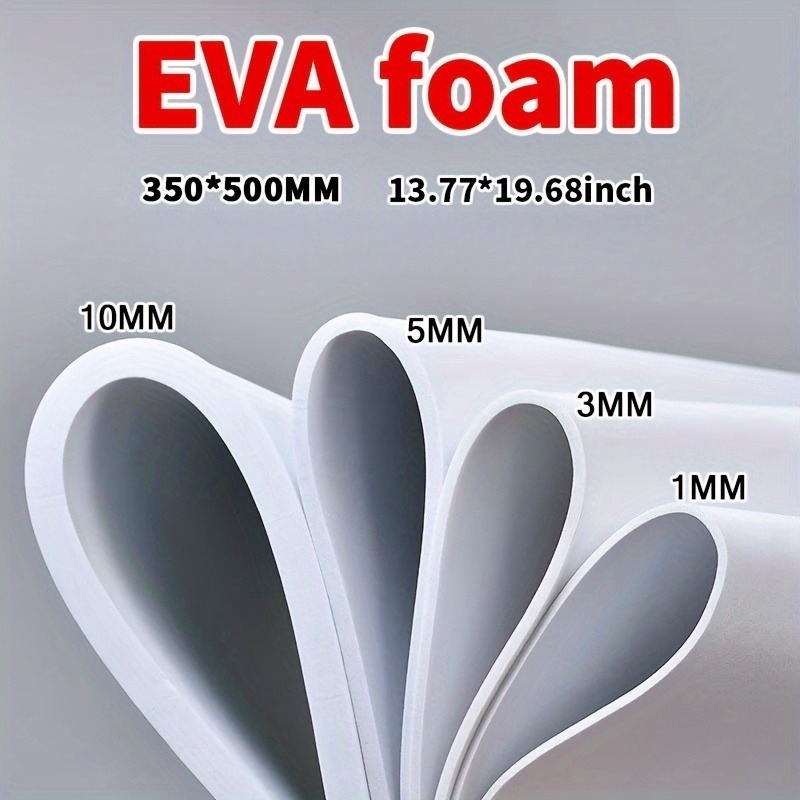 EVAフォームボード 14x39インチ、厚さ3mm-10mm - Cosplay Prop Foam Board のレビューと価格