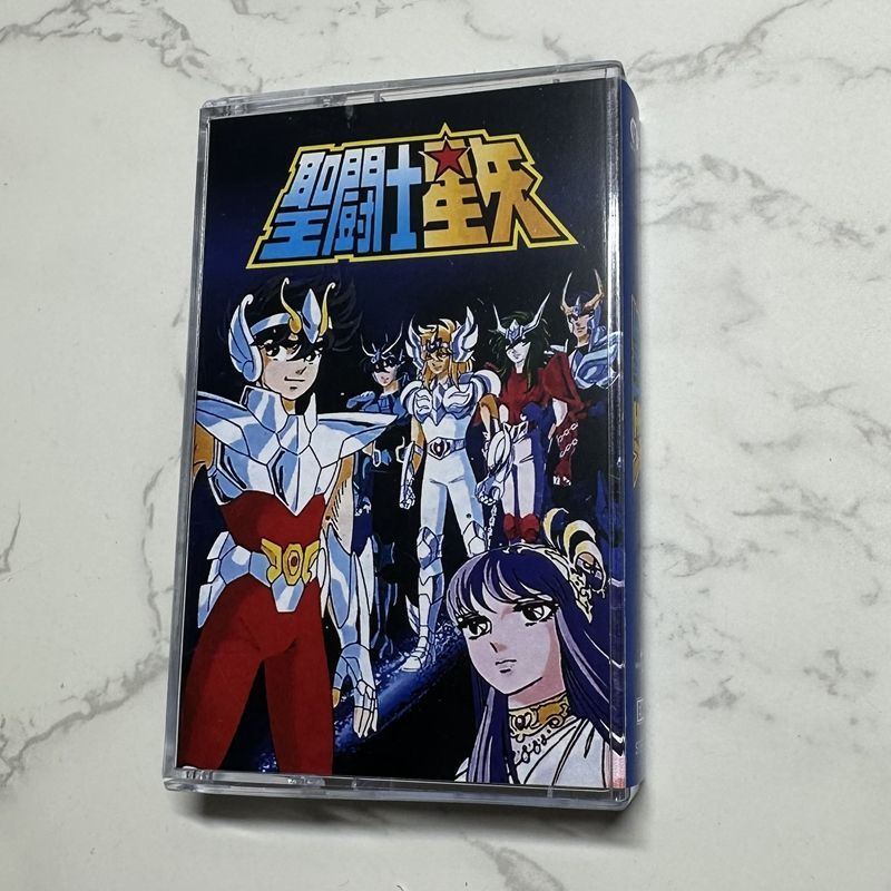アニメヒロノブ影山音楽テープ聖闘士星矢アルバムカセットコスプ - Cosplay Props のレビューと価格