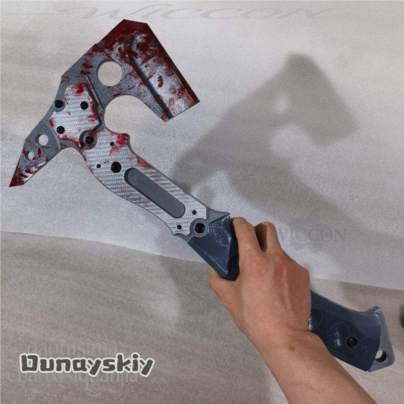 Leonn 高品質偽戦術斧血痕パターン 3D ポリ乳酸小道具 - Cosplay Prop Patterns のレビューと価格