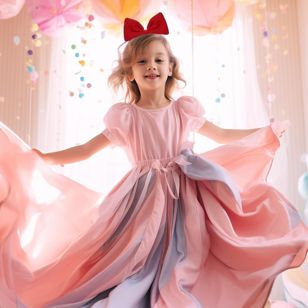 かわいい女の子赤大きなリボンヘッドバンド白雪姫コスプレ小道具 - Cosplay Floating Prop のレビューと価格