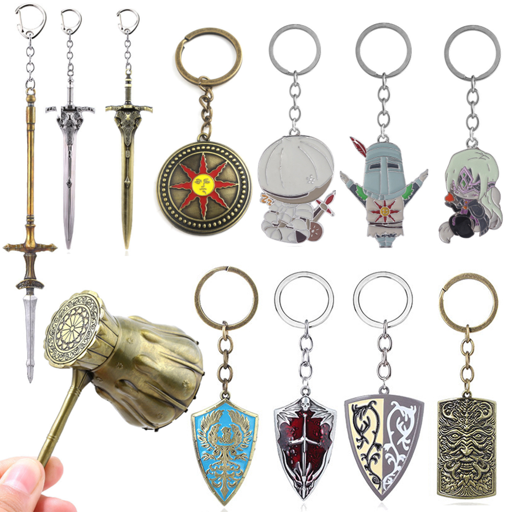 ゲームダークソウルキーホルダー太陽騎士シールドオルンシュタイ - Bloodborne Cosplay Prop のレビューと価格