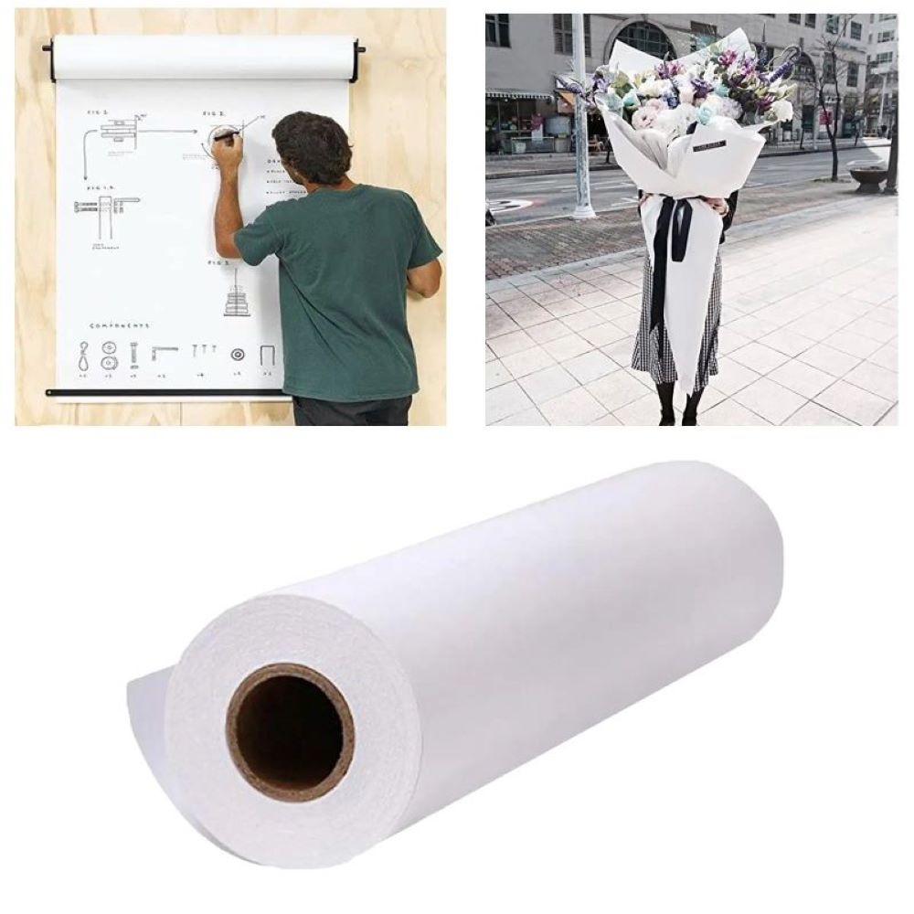 結婚式や誕生日パーティーのためのクラフト紙のロール,白,黒, - Craft Foam Roll のレビューと価格