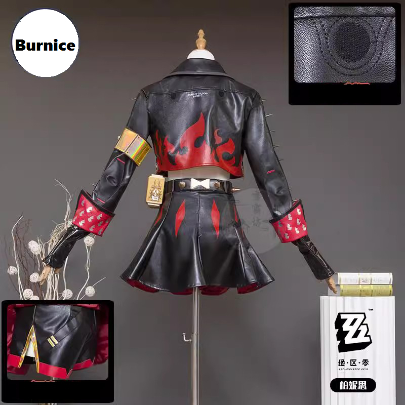 ゼンレスゾーンゼロコスプレバーニス・ウィタ衣装 ZZZ 女性 - Burnice Cosplay Prop のレビューと価格