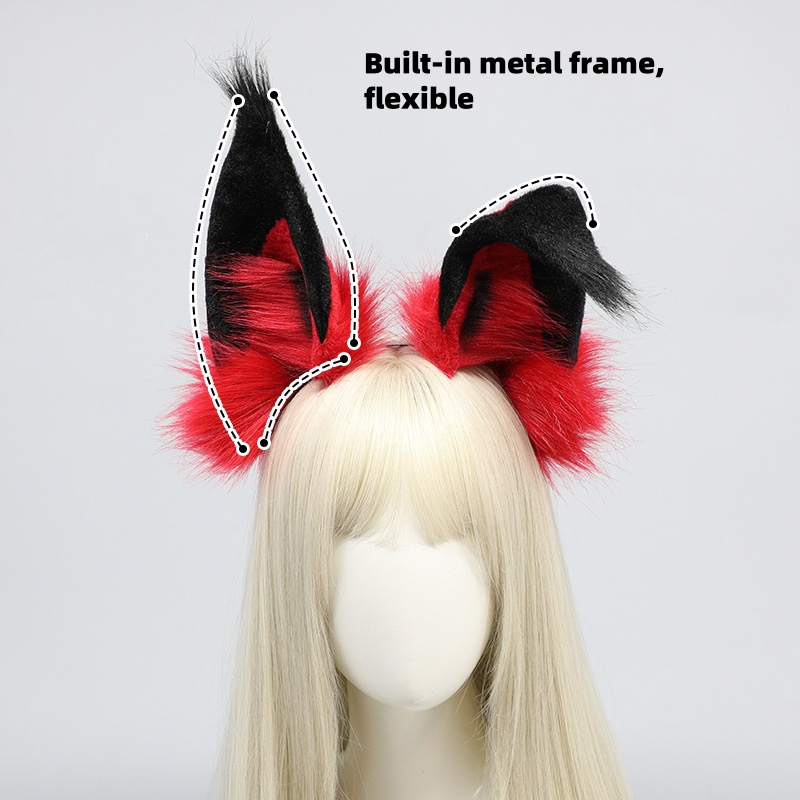 アラスター-取り外し可能な豪華なヘッドバンド,漫画のヘッドギ - Detachable Cosplay Prop のレビューと価格