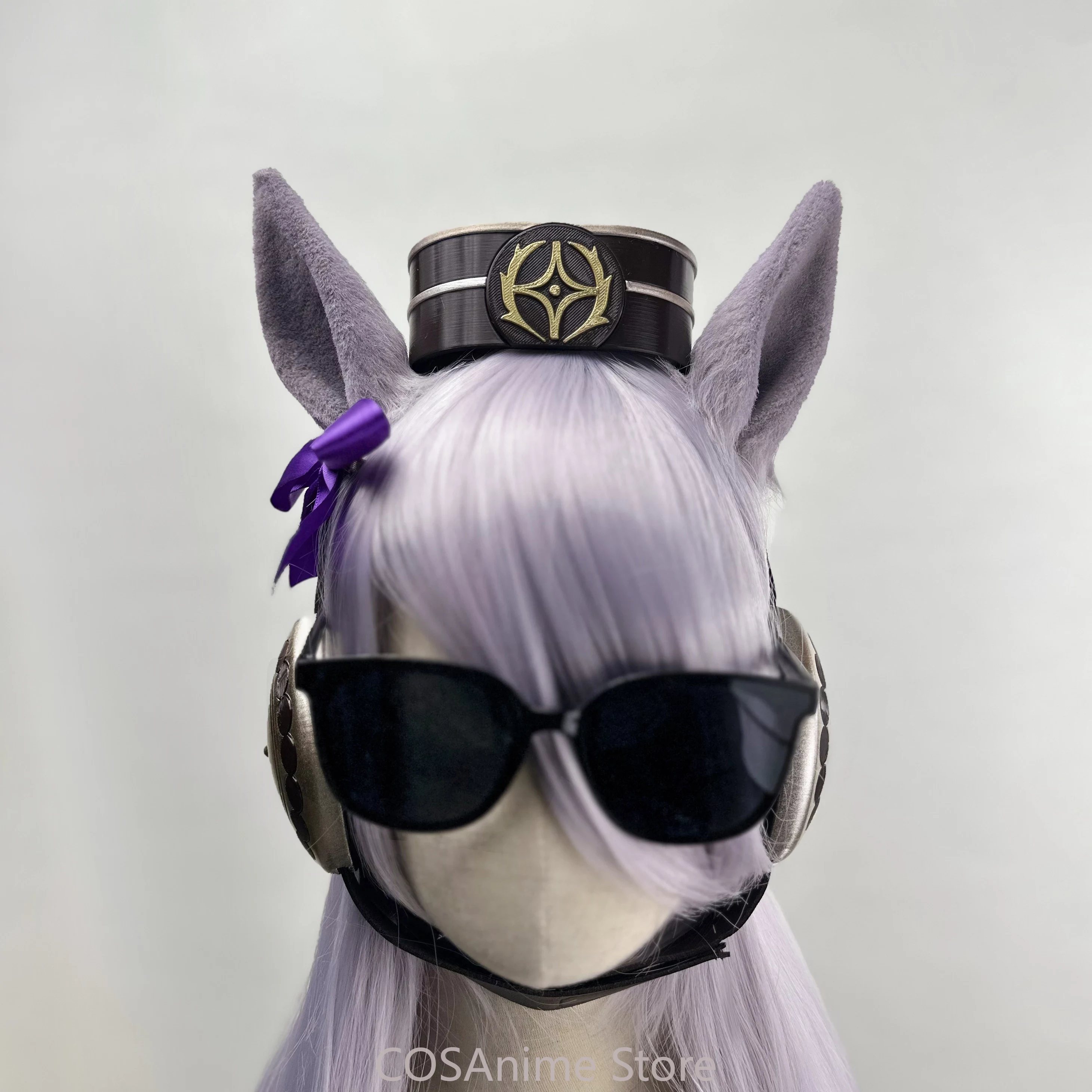プリティーダービーゴールドシップアニメゲームコスプレ耳動物耳 - Prop Para Cosplay のレビューと価格