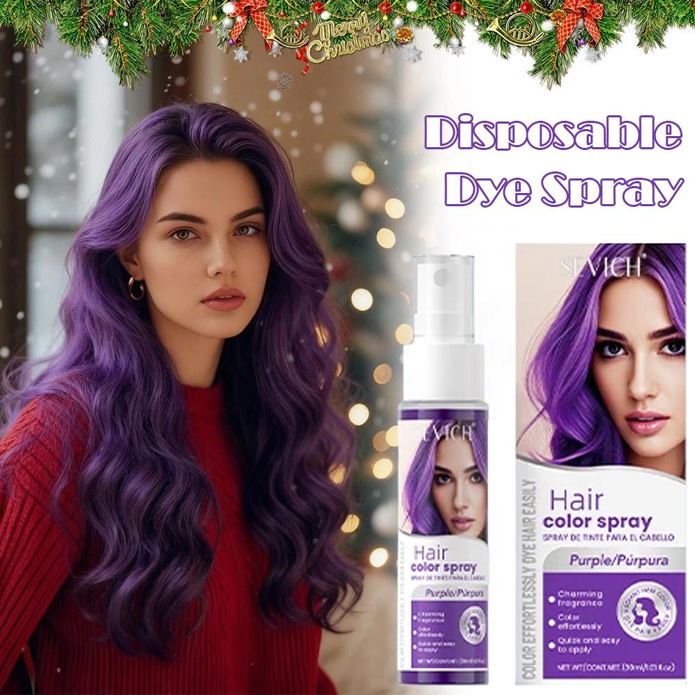 一時的なヘアカラースプレー、DIY一時的なヘアカラーワックス - Hair Spray Color のレビューと価格