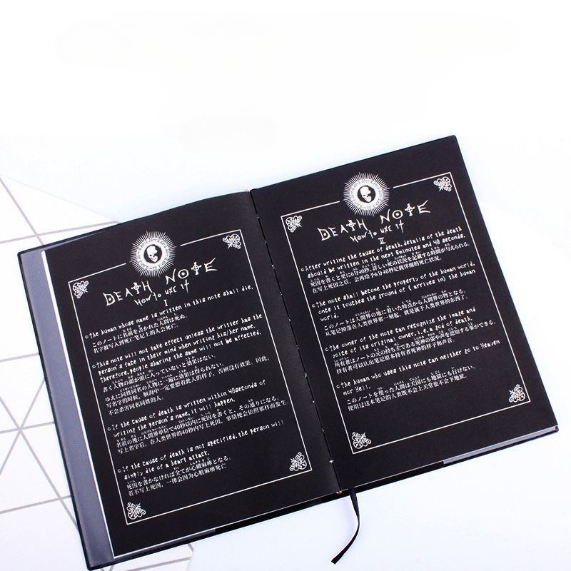 アニメデスノートノートブック革製日記帳コスプレパフォーマンス - Cosplay Prop Book のレビューと価格