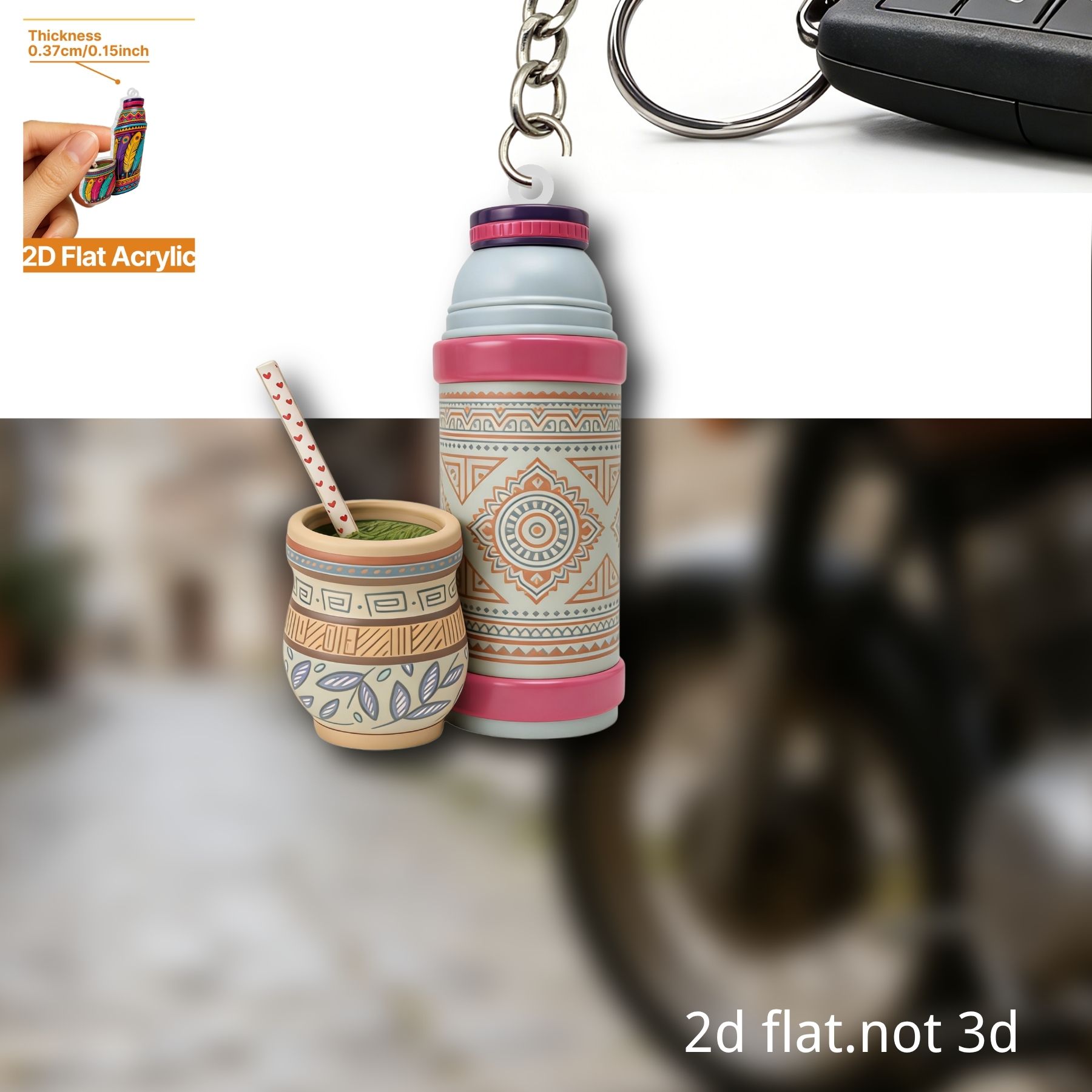 サーモカップキーホルダー、2Dフラットアクリルペンダント、メ - Worbla Thermoplastic のレビューと価格