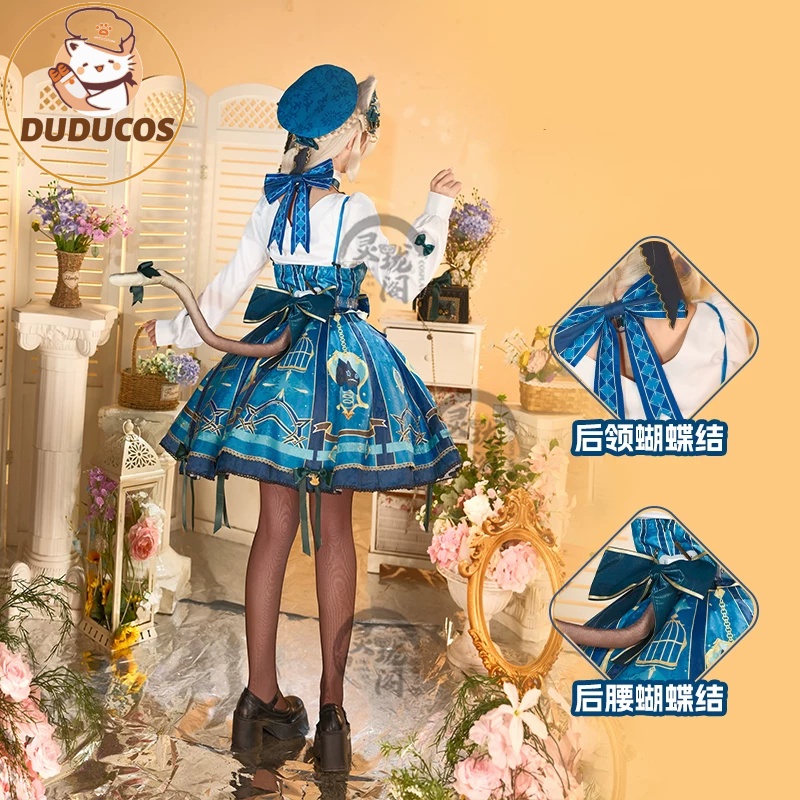原神インパクト リネット コスプレ衣装ウィッグドレス帽子帽子 - Cosplay Prop Bag のレビューと価格