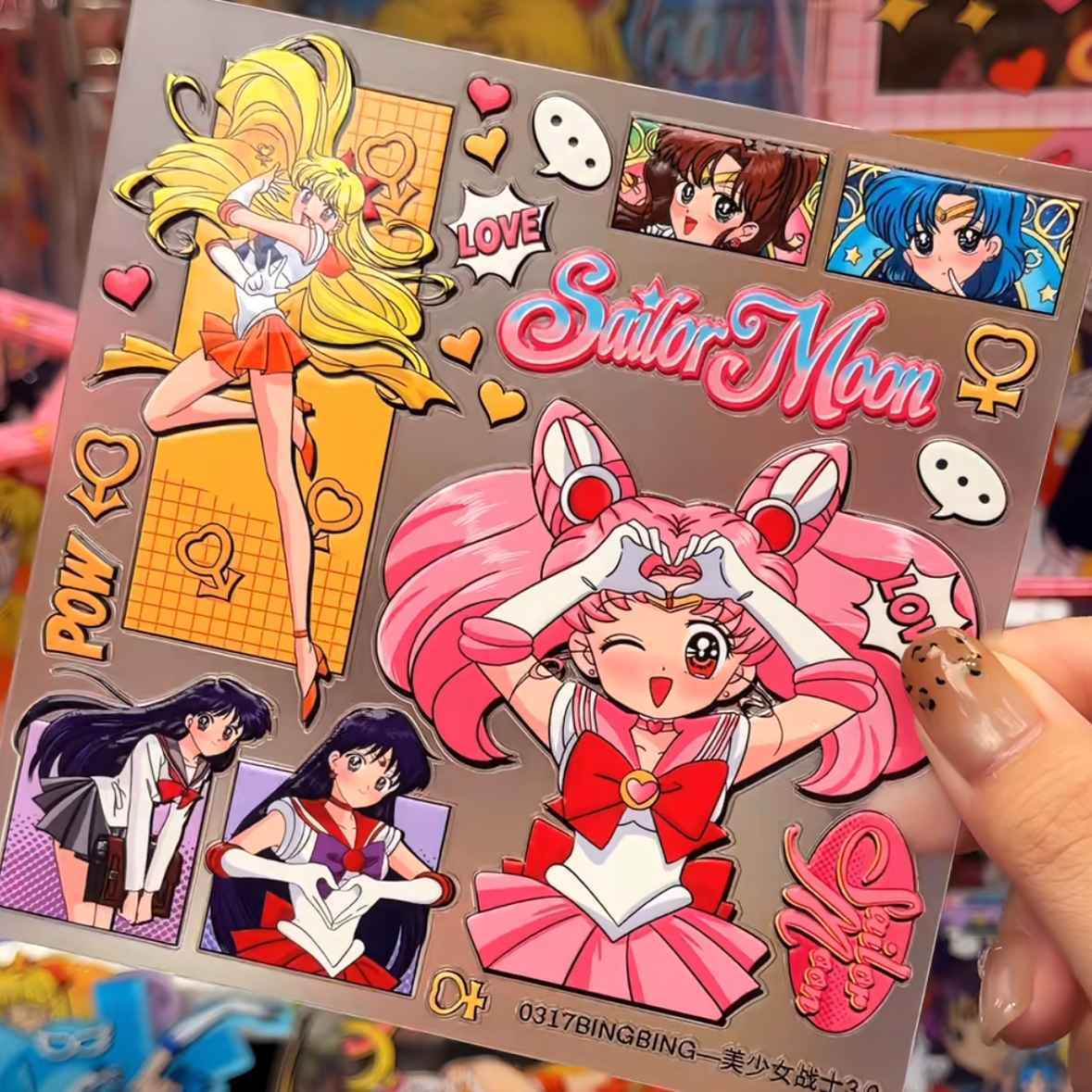 セーラームーンゼリー 3D 5D プランナーデコレーションス - Cosplay Prop Diy のレビューと価格