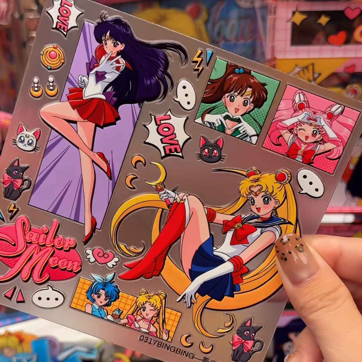 セーラームーンゼリー 3D 5D プランナーデコレーションス - Cosplay Prop Diy のレビューと価格