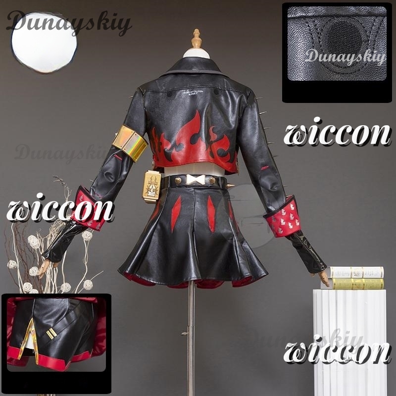 ゼンレスゾーンゼロ バーニス・ホワイト コスプレ衣装セット  - Burnice Cosplay Prop のレビューと価格
