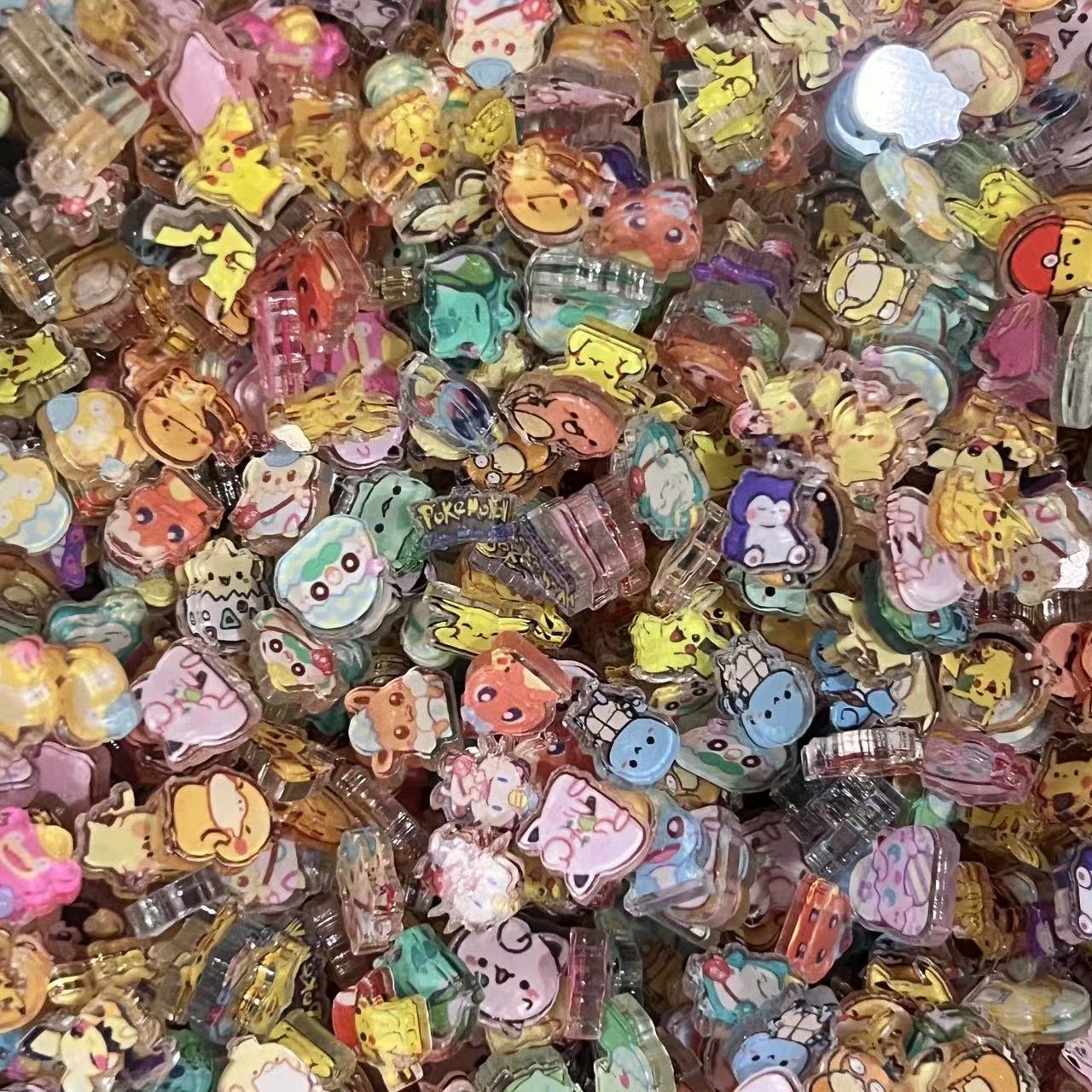 1cm 2cm ポケモン 小さなアクリルピース DIY ハン - Cosplay Prop Diy のレビューと価格
