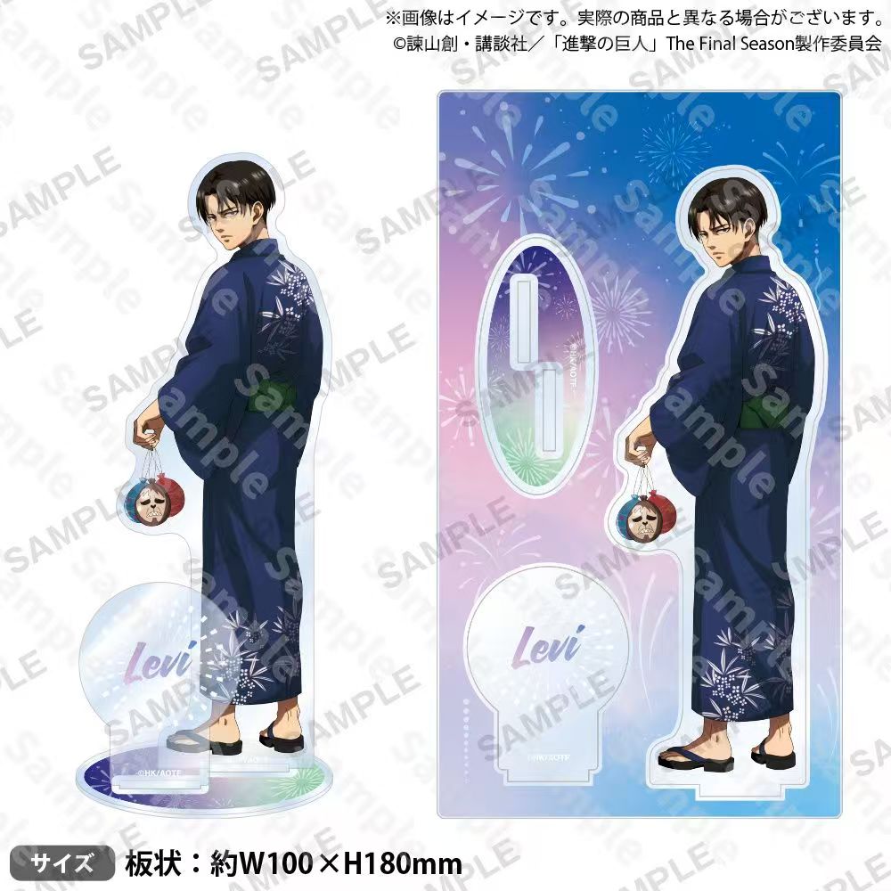 アタキング・ジャイアンツ リヴァイ フィギュア アクリルスタ - Cosplay Props のレビューと価格