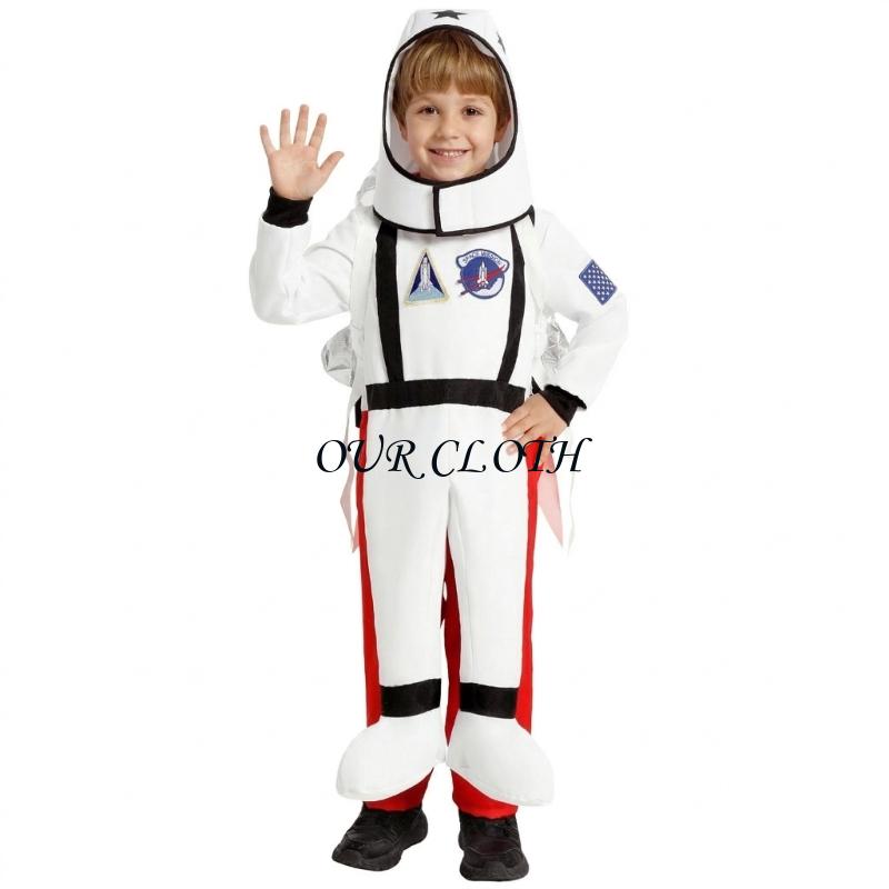 ロケットの装飾が付いているポリエステル宇宙飛行士スーツ 3  - Detachable Cosplay Prop のレビューと価格