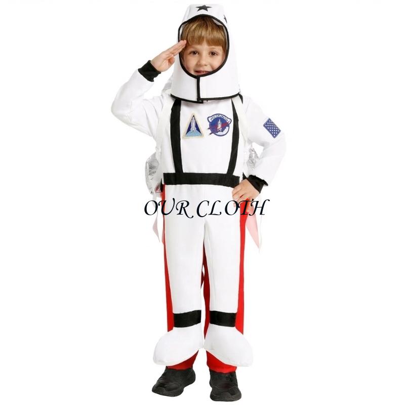 ロケットの装飾が付いているポリエステル宇宙飛行士スーツ 3  - Detachable Cosplay Prop のレビューと価格
