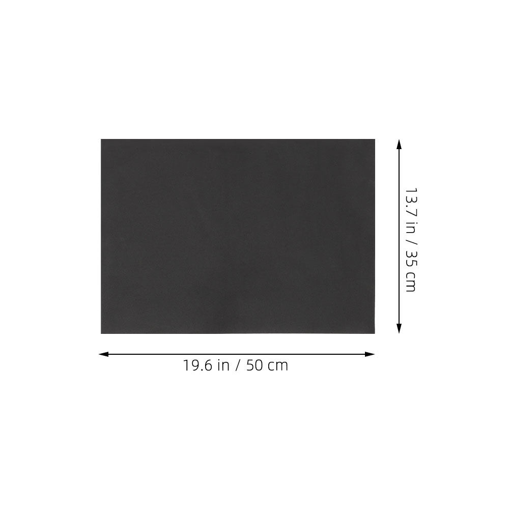5枚入りEVAフォームシート ブラック クラフトフォームボー - Cosplay Prop Foam Board のレビューと価格