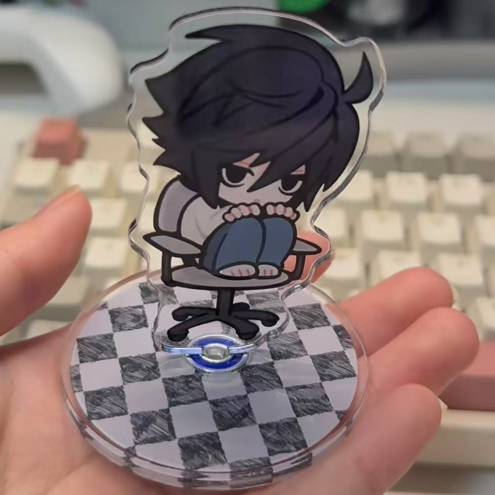 アニメデスノートコスプレ L.Lawliet アクリルスタン - Prop Para Cosplay のレビューと価格