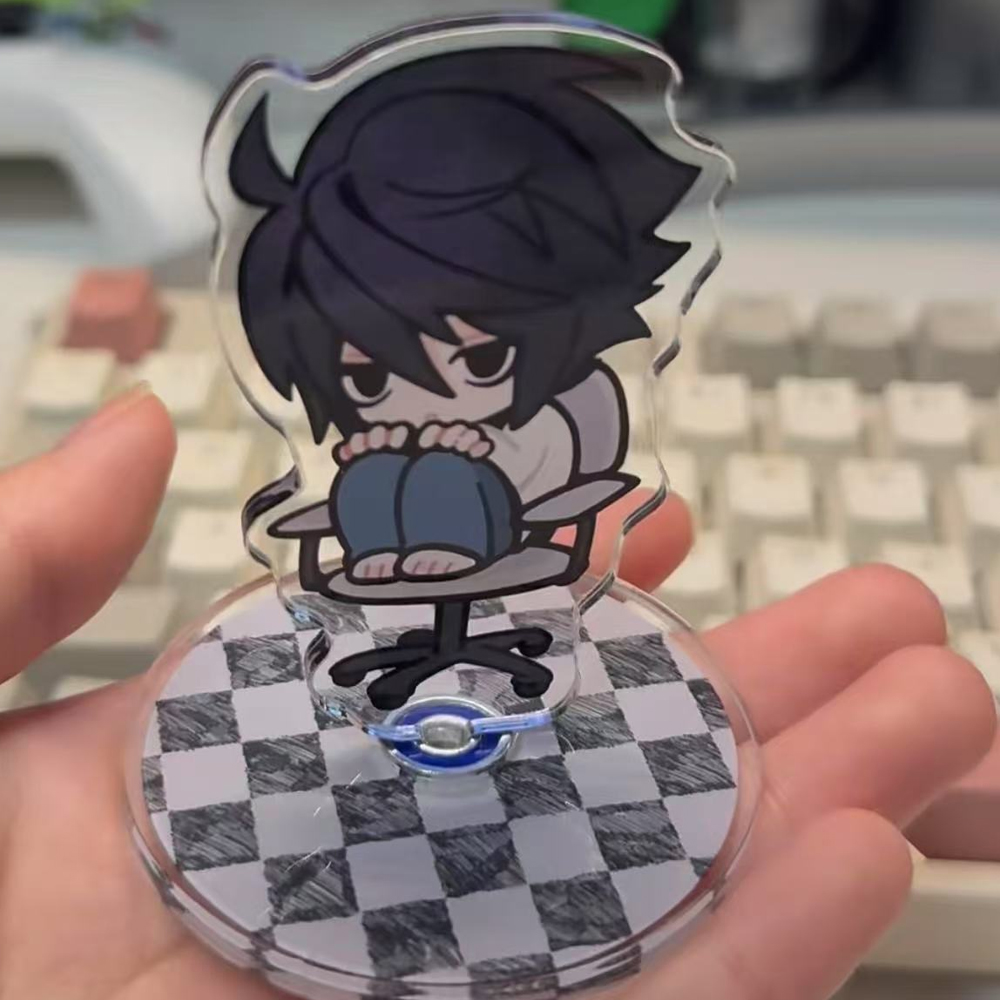 アニメデスノートコスプレ L.Lawliet アクリルスタン - Prop Para Cosplay のレビューと価格