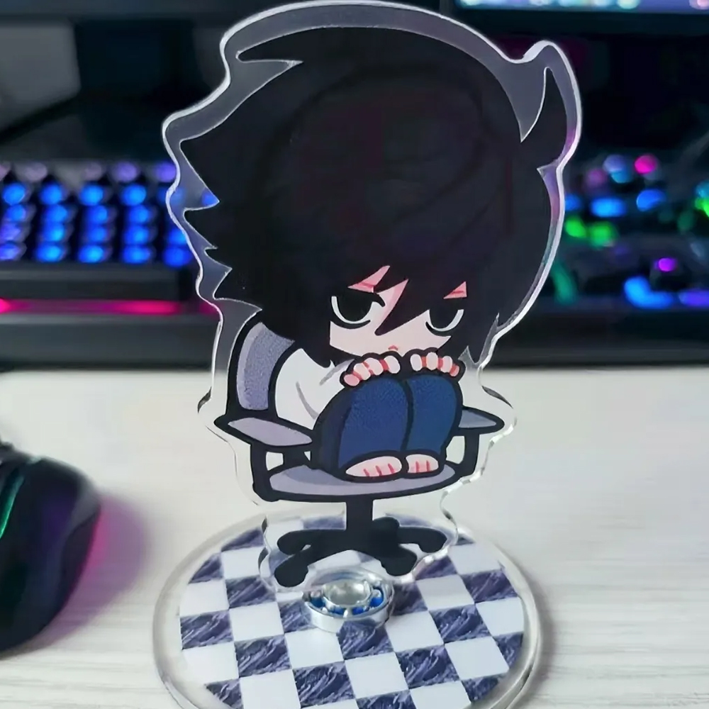 アニメデスノートコスプレ L.Lawliet アクリルスタン - Prop Para Cosplay のレビューと価格