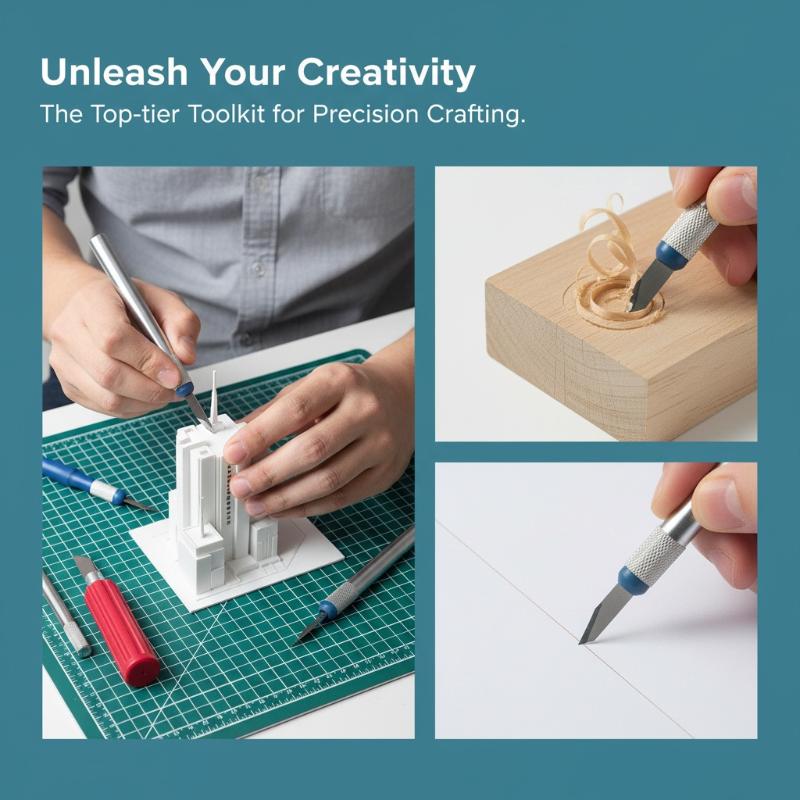 DIYクラフト精密ナイフセット 13ピースアソートブレード  - Craft Knife Set のレビューと価格