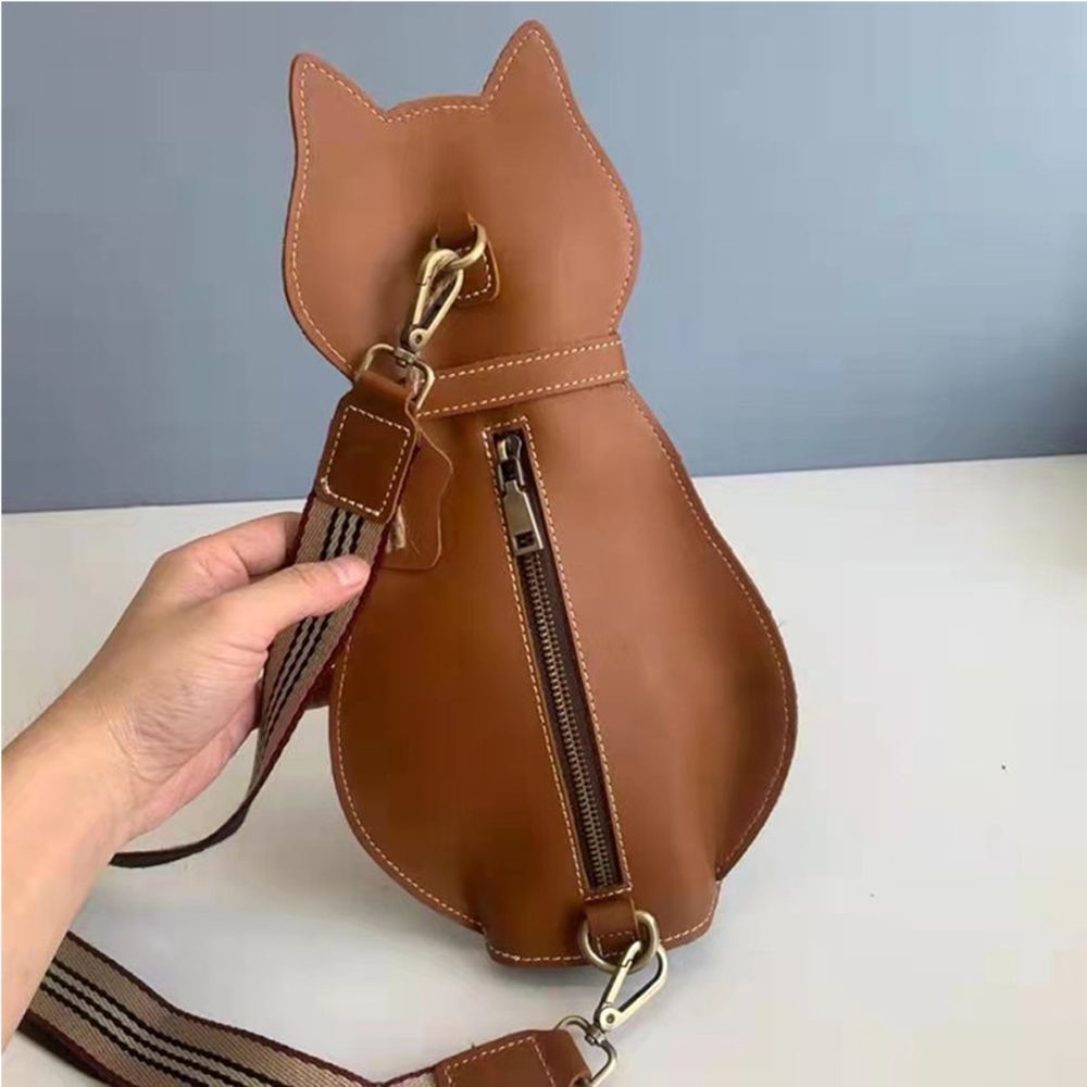 DIY-革製のかわいい猫の胸のバッグ,金属製の機器,穴あきパ - Craft Knife Set のレビューと価格