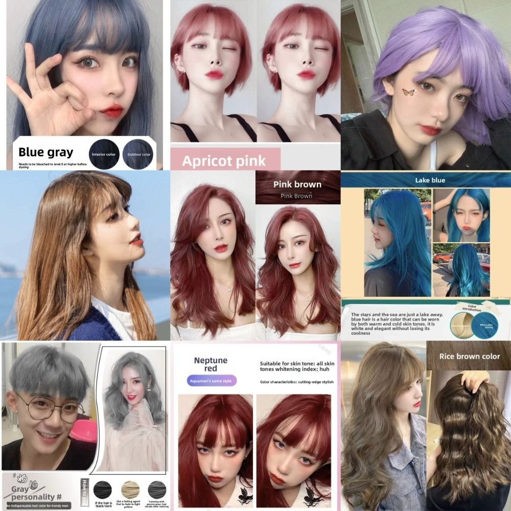 永久染毛剤ワックス アンモニアフリー 長持ちするヘアカラーク - Hair Spray Color のレビューと価格