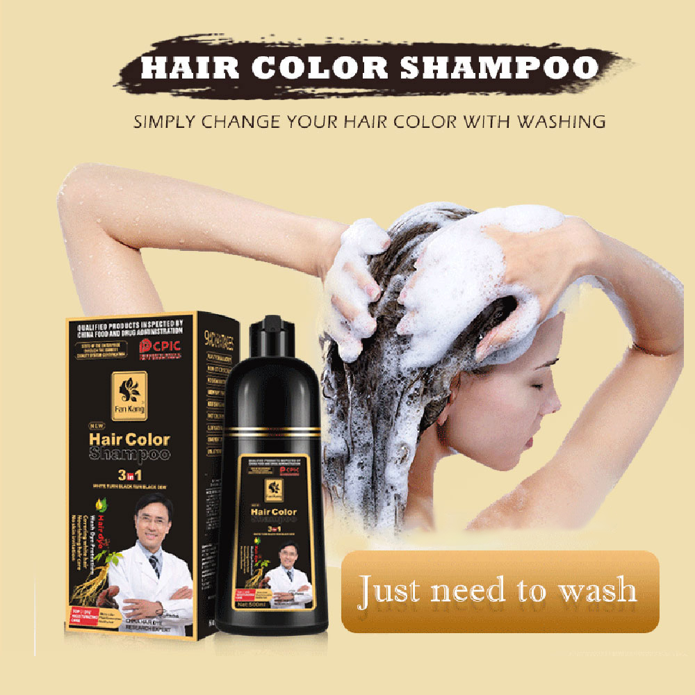 3 で 1 インスタントカラーリングシャンプーナチュラルブラ - Hair Spray Color のレビューと価格
