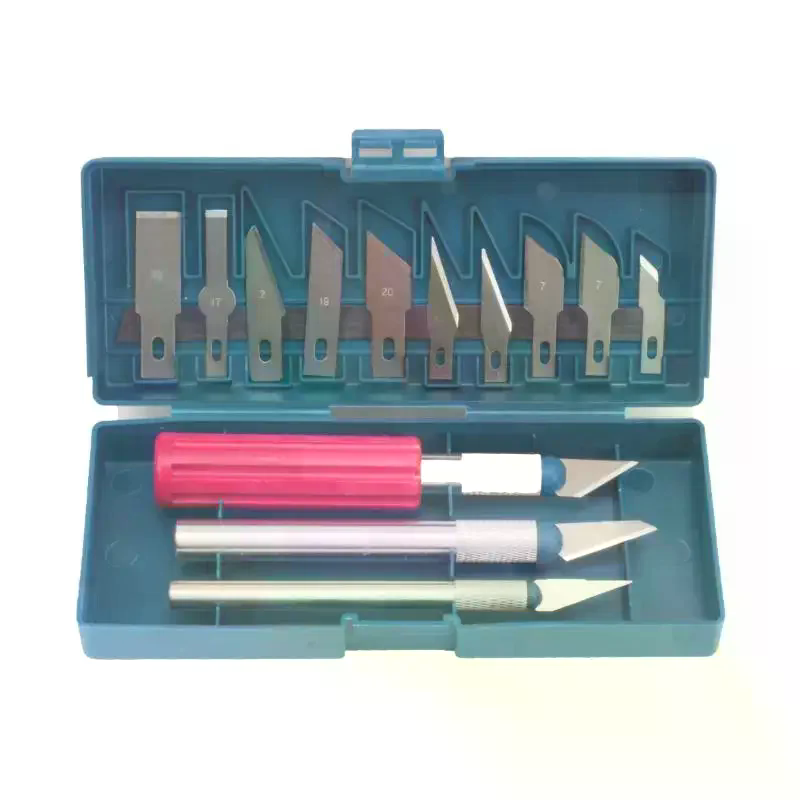 13ピース多機能カッター彫刻クラフトナイフセット、収納ケース - Craft Knife Set のレビューと価格