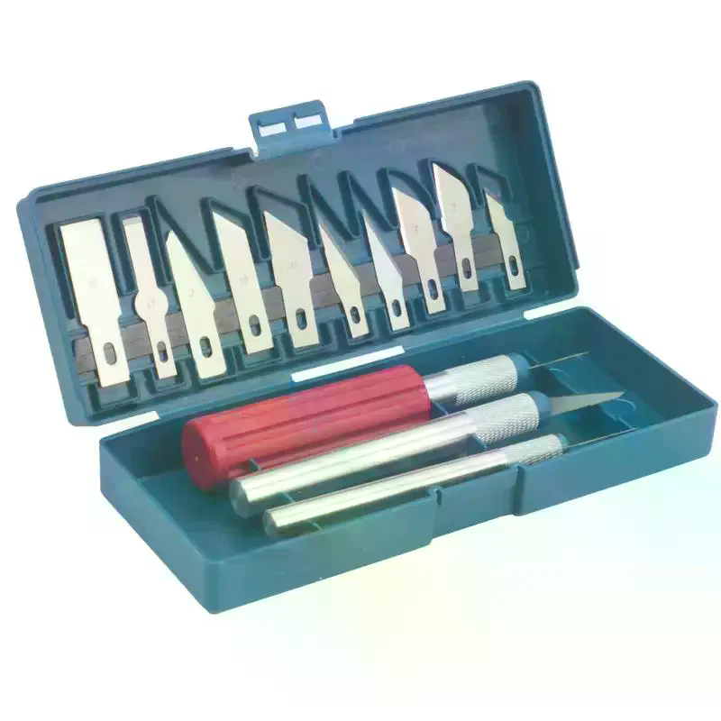 13ピース多機能カッター彫刻クラフトナイフセット、収納ケース - Craft Knife Set のレビューと価格