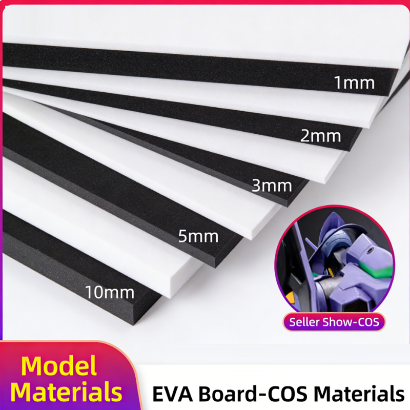 38度の黒色EVAフォームボード素材、コスプレ小道具製作、E - Cosplay Prop Foam Board のレビューと価格