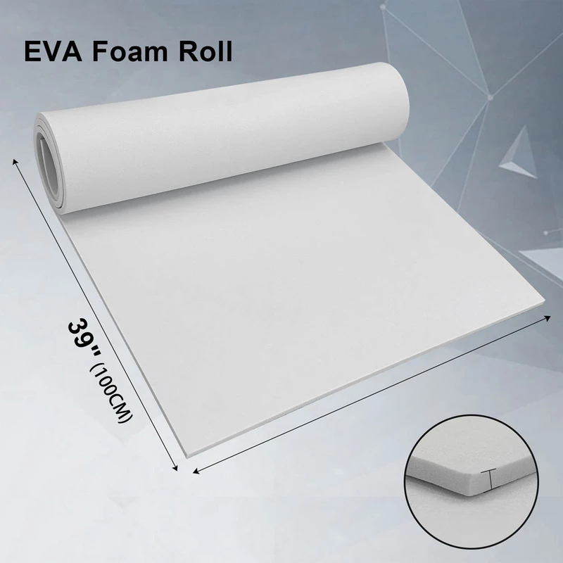 EVA フォームロール スポンジ紙 厚さ 2mm-10mm  - Craft Foam Roll のレビューと価格