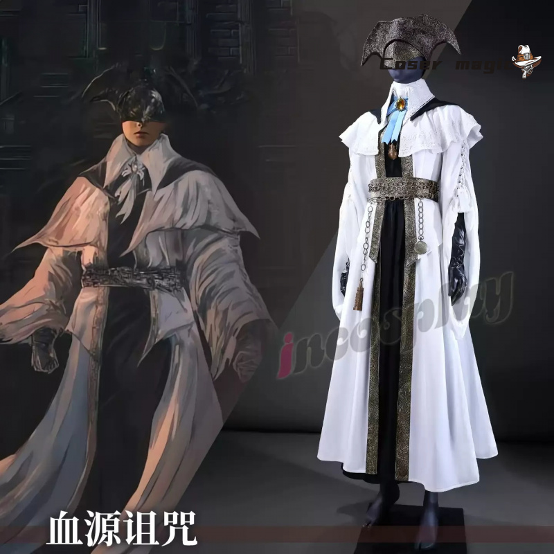 2025年新作ゲーム「ブラッドボーン」合唱団コスプレ衣装、男 - Bloodborne Cosplay Prop のレビューと価格