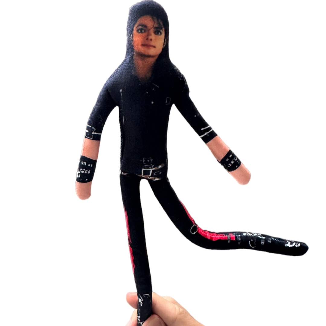 1-6 個マイケル・ジャクソンコスプレ小道具人形ぬいぐるみフ - Prop Para Cosplay のレビューと価格