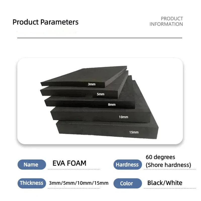 硬質EVAフォームシート 60度EVAフォームボード 厚手ゴ - Eva Foam Sheet のレビューと価格