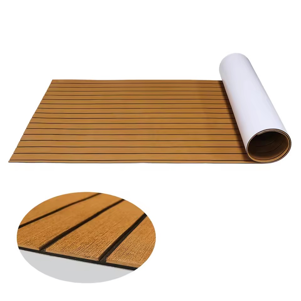 フェイクチークEVAフォームボートフローリングパッド自己粘着 - Eva Foam Sheet のレビューと価格